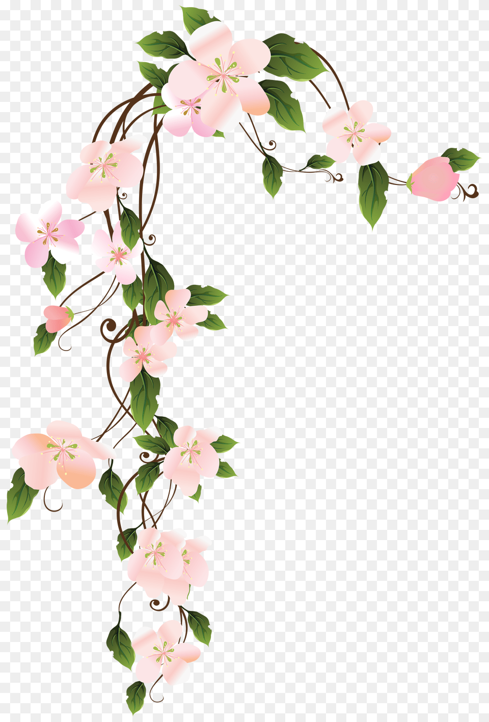 Hanging Floraw Decoration Clip Art Gallery, Floral Design, Flower, Graphics, Pattern Png