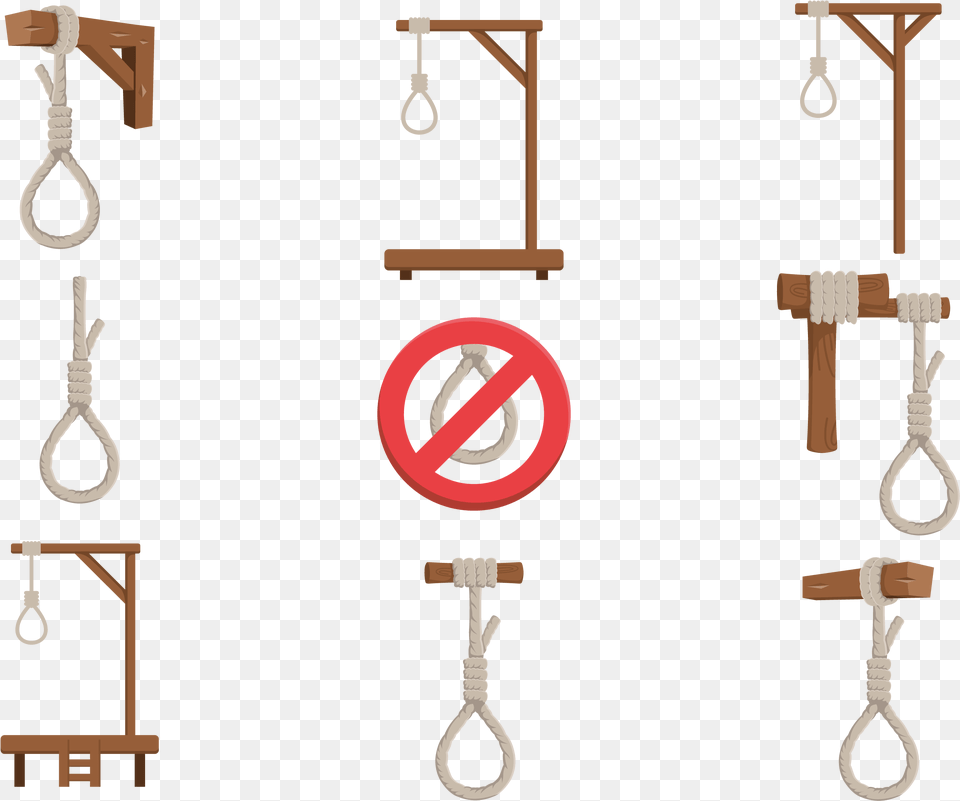 Hanging Gallows Icon Vector Forca Vetor, Rope Png
