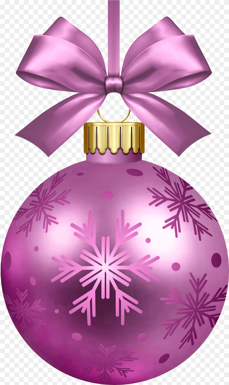 Hanging Green Christmas Ornaments, Purple, Bottle, Accessories, Cosmetics Free Png Download