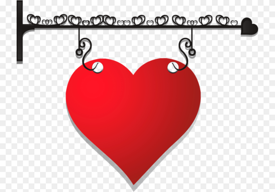 Hanging Heart Photo 912 Transparent Hanger Clipart, Electronics, Hardware Free Png Download