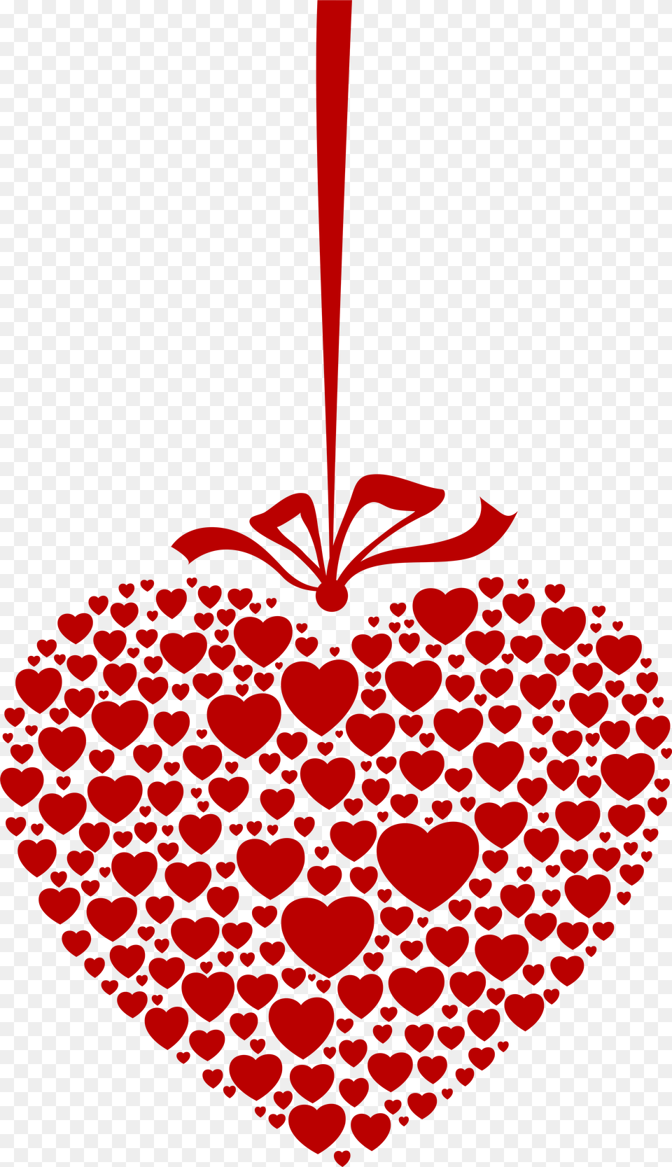 Hanging Heart Transparent Clip Art Hanging Valentine Hearts, Food, Fruit, Plant, Produce Png Image