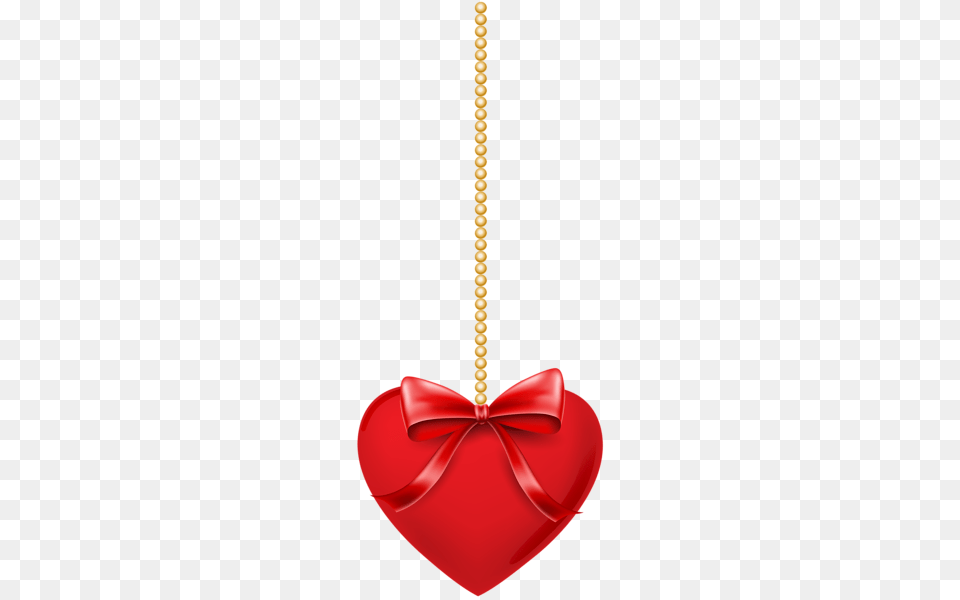 Hanging Heart Transparent Portable Network Graphics, Accessories, Jewelry, Necklace, Chandelier Free Png Download