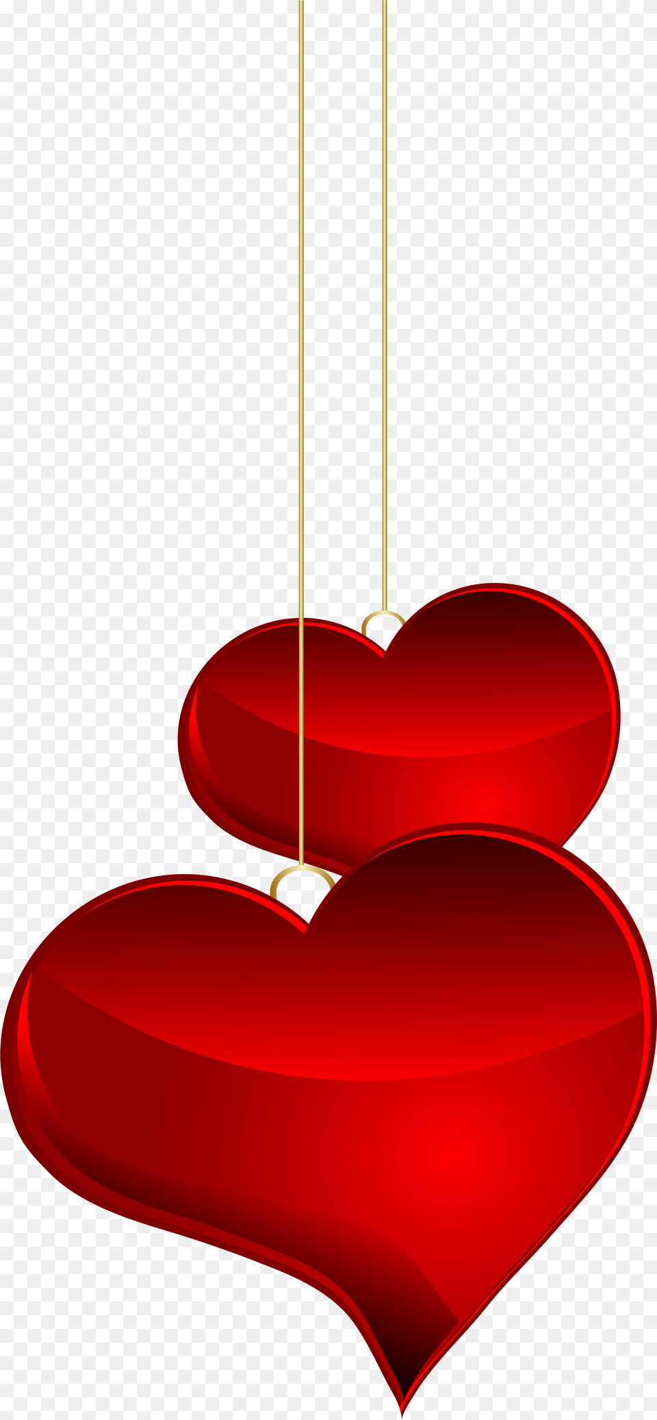Hanging Hearts Clipart Hanging Hearts Transparent Background, Heart, Chandelier, Lamp Free Png Download