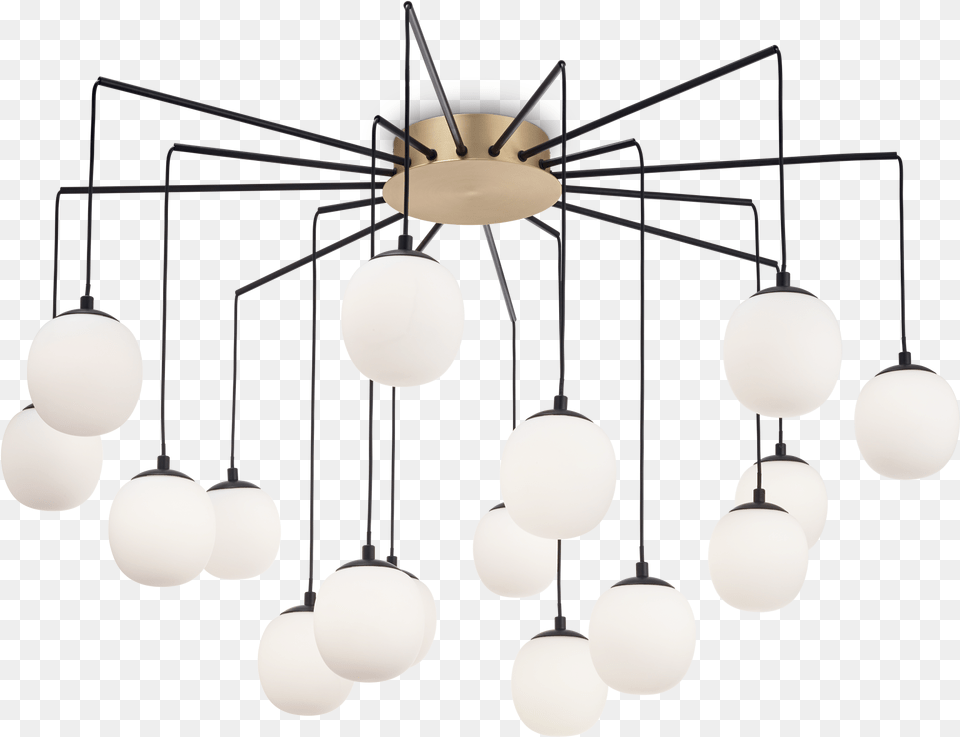 Hanging Lamp Rhapsody With Lightbulb I Chandelier, Light Fixture, Light Free Transparent Png