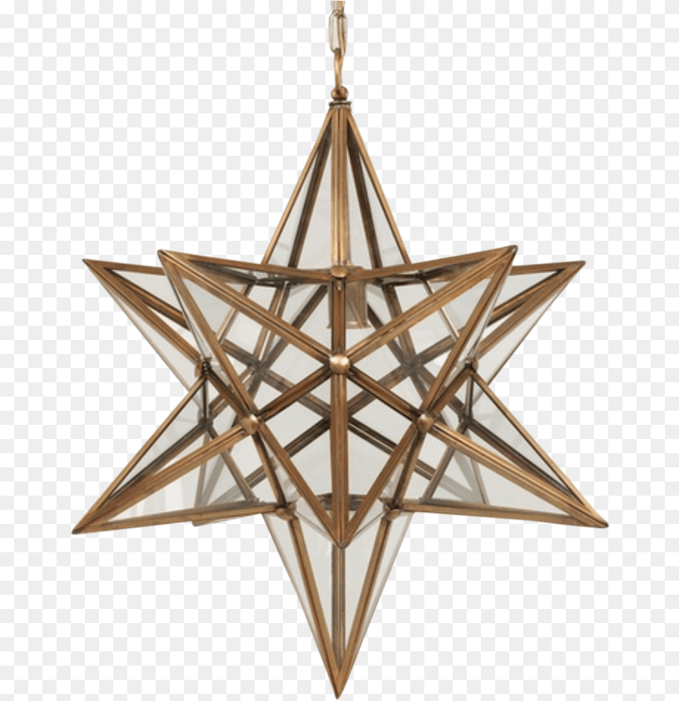 Hanging Lantern, Star Symbol, Symbol, Chandelier, Lamp Png Image