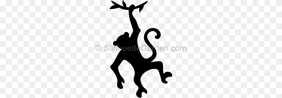 Hanging Monkey Clipart Group, Silhouette, Animal, Kangaroo, Mammal Free Transparent Png