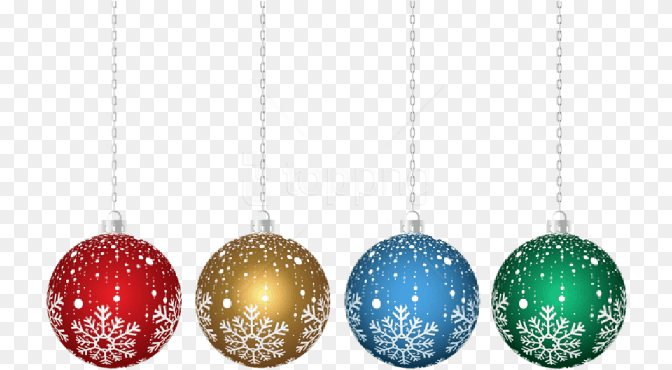 Hanging Ornament Transparent Background Christmas Ornament, Accessories, Earring, Jewelry Free Png Download