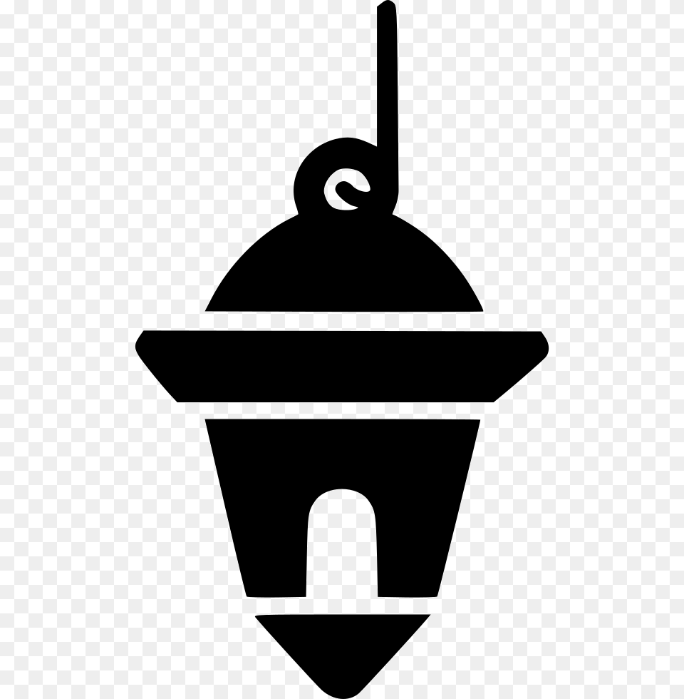 Hanging Outdoor Light Icon, Stencil, Silhouette Free Png Download