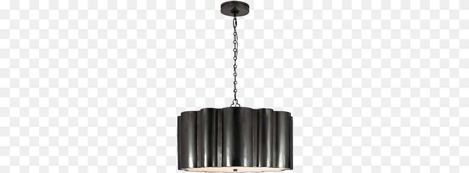 Hanging Shade In Bronze Chandelier, Lamp Png Image