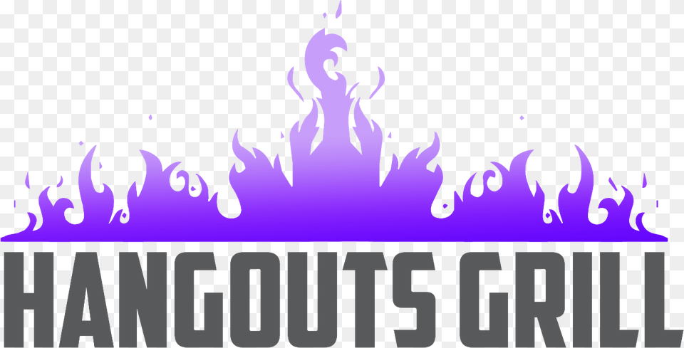 Hangouts Grill Language, Purple, Fire, Flame, Animal Free Transparent Png