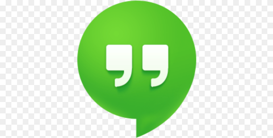 Hangouts Icon Of Tuts Icons Transparent Google Hangout Icon, Green, Disk Free Png