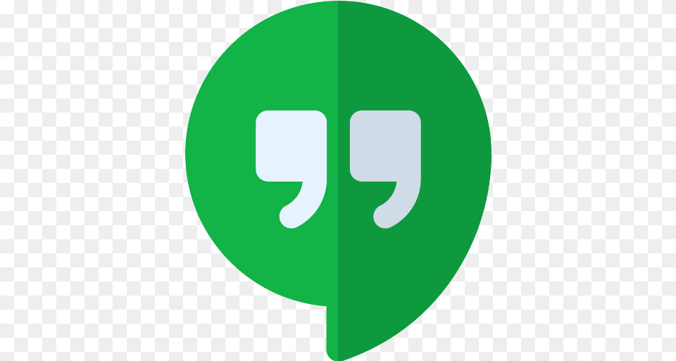 Hangouts Vector Svg Icon Goggle Hagouts Media Icon, Sign, Symbol, Light, Disk Free Png