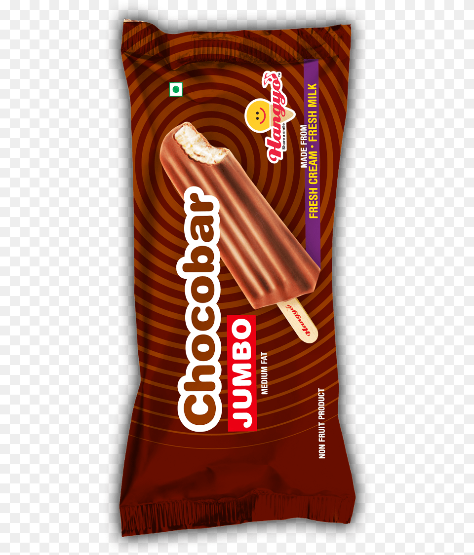 Hangyo Chocobar Jumbo Chocobar Ice Cream Packet, Food, Mailbox, Sweets Free Transparent Png