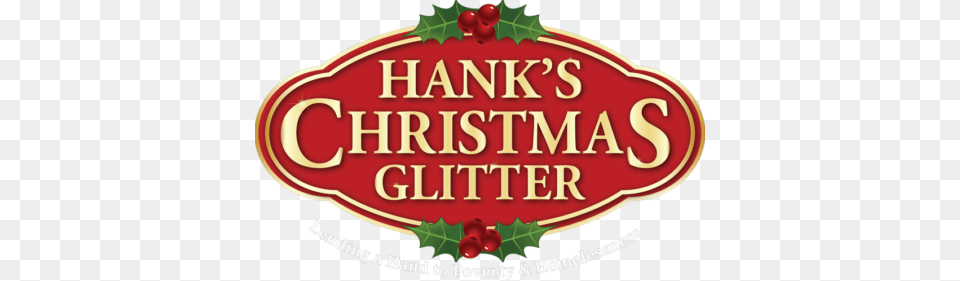 Hanks Christmas Glitter Lending A Hand To Poverty Homelessness, Leaf, Plant, Food, Ketchup Free Transparent Png