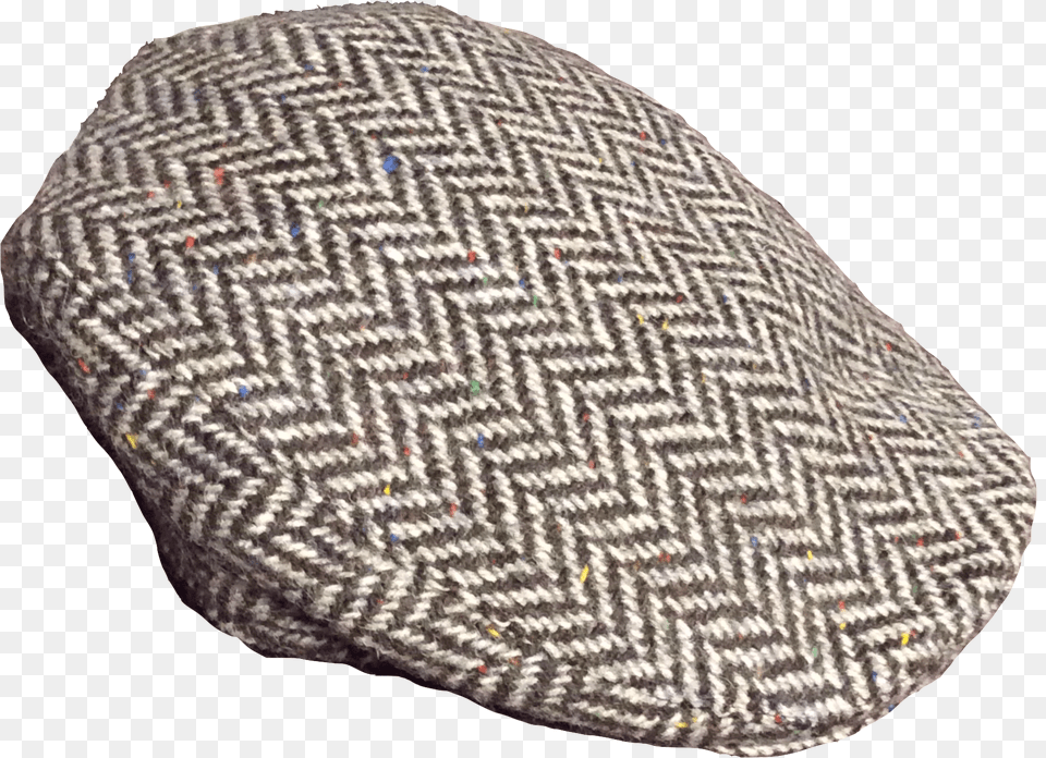 Hanna Hats Donegal Touring Cap Gray Herringbone Beanie, Baseball Cap, Clothing, Hat, Home Decor Png Image