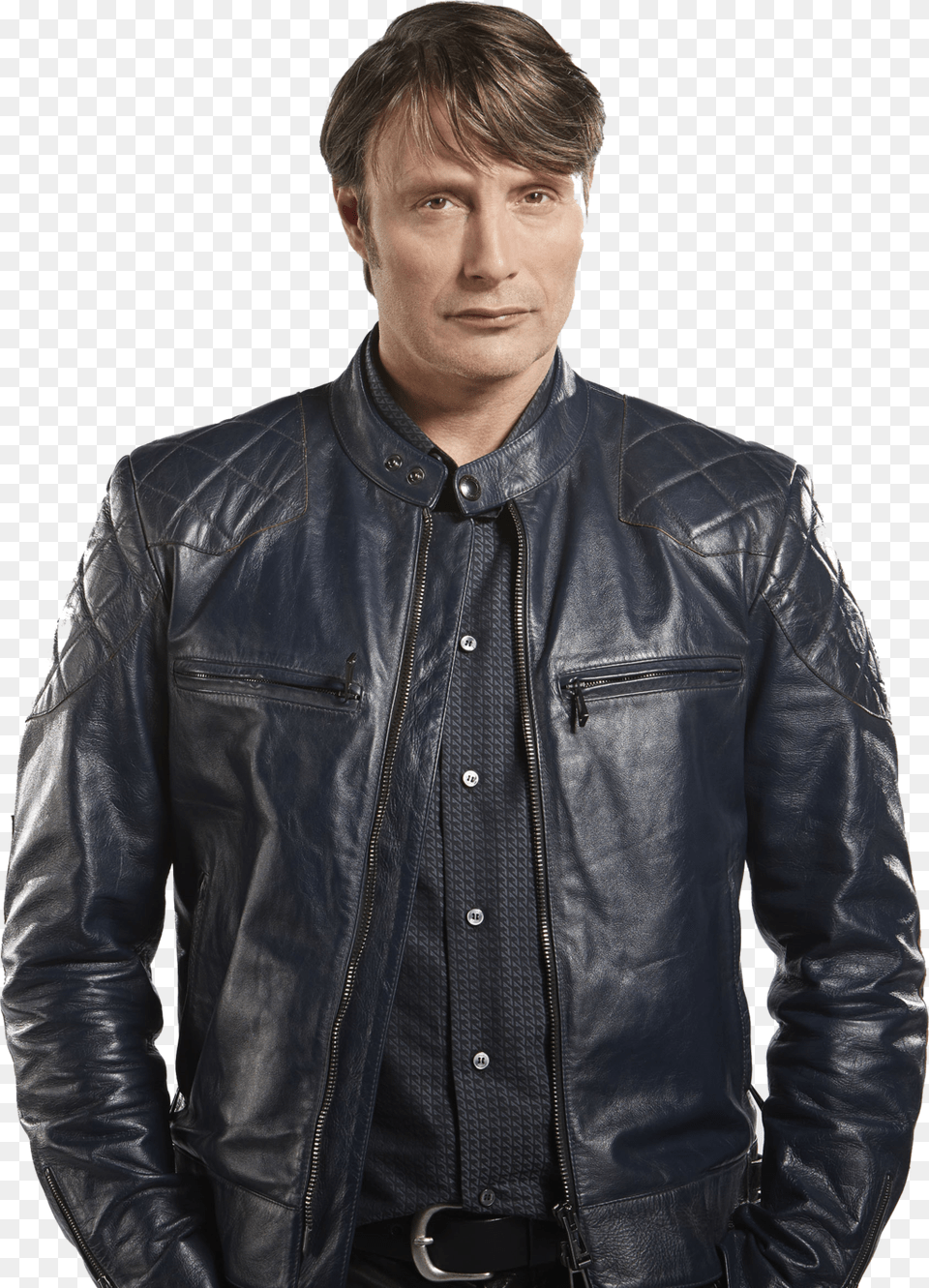 Hannibal Leather Jacket, Clothing, Coat, Man, Male Free Png Download