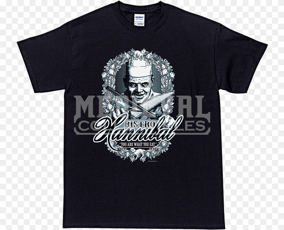 Hannibal Lecter T Shirt, T-shirt, Clothing, Person, Man Free Png