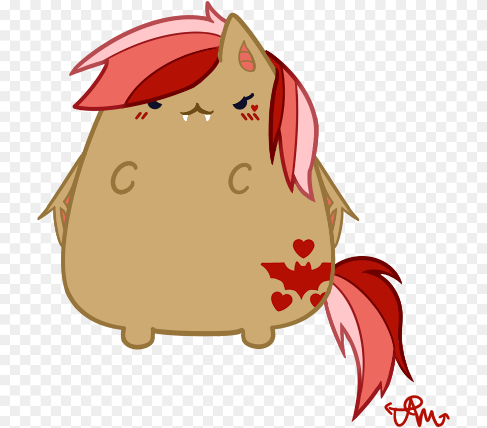 Hannibun Pusheen Batpony Oc Request By Cosmic Candy Pusheen My Little Pony, Baby, Person, Bag Png Image
