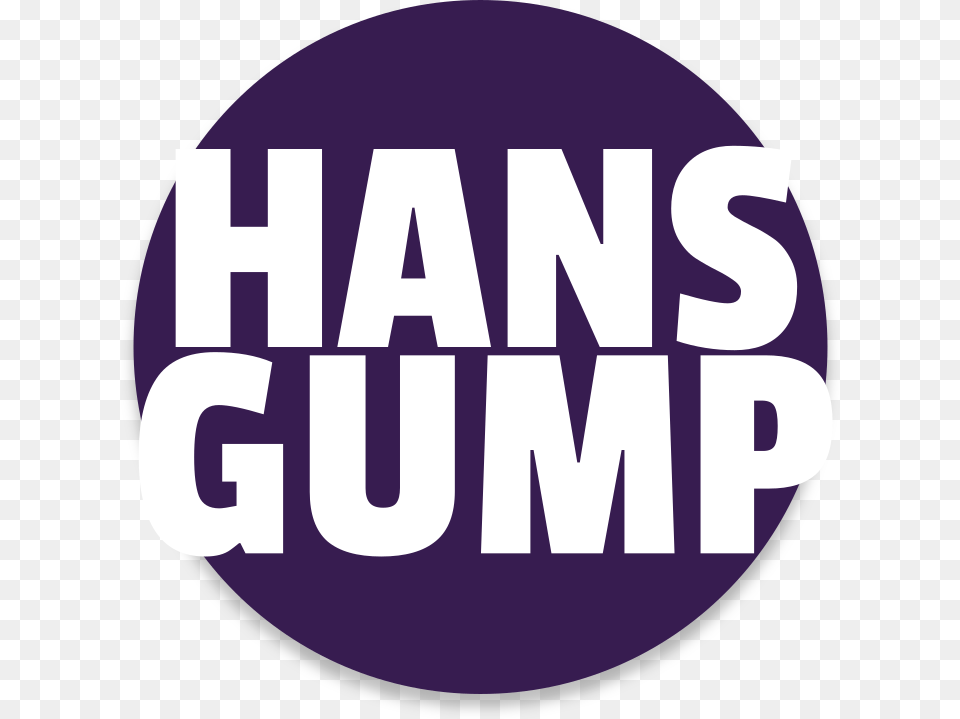 Hans Gump Film, Logo, Purple, Text, People Png Image