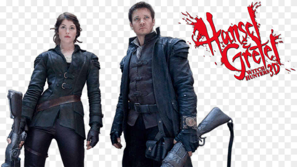 Hansel And Gretel Witch Hunters Banner, Clothing, Coat, Jacket, Adult Free Transparent Png