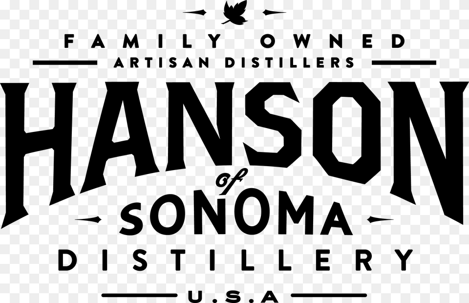Hanson Of Sonoma Distillery Poster, Text, Stencil, Person Png