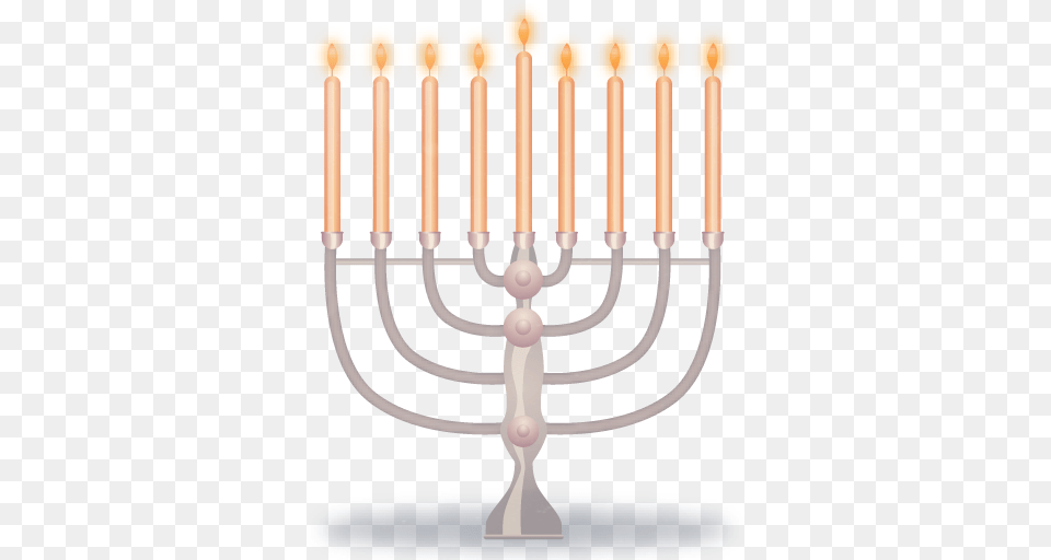 Hanukkah, Festival, Hanukkah Menorah, Candle, Cutlery Png