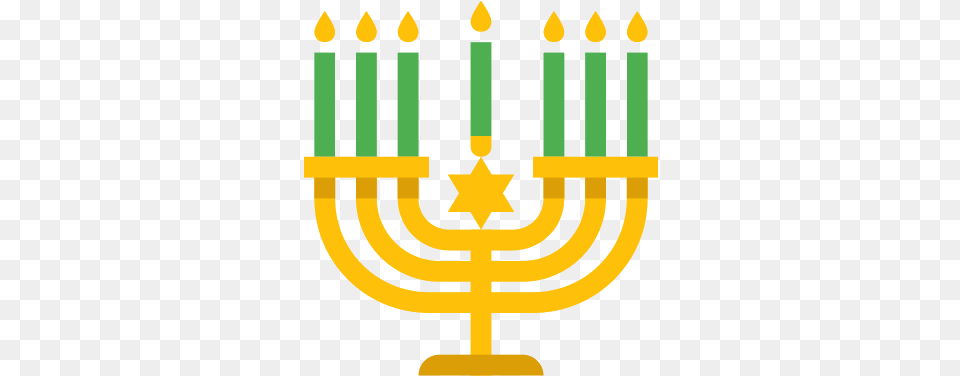 Hanukkah, Candle, Festival, Hanukkah Menorah Png Image