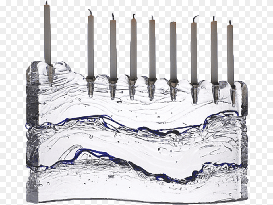 Hanukkah, Cutlery, Fork, Ice, Candle Free Png