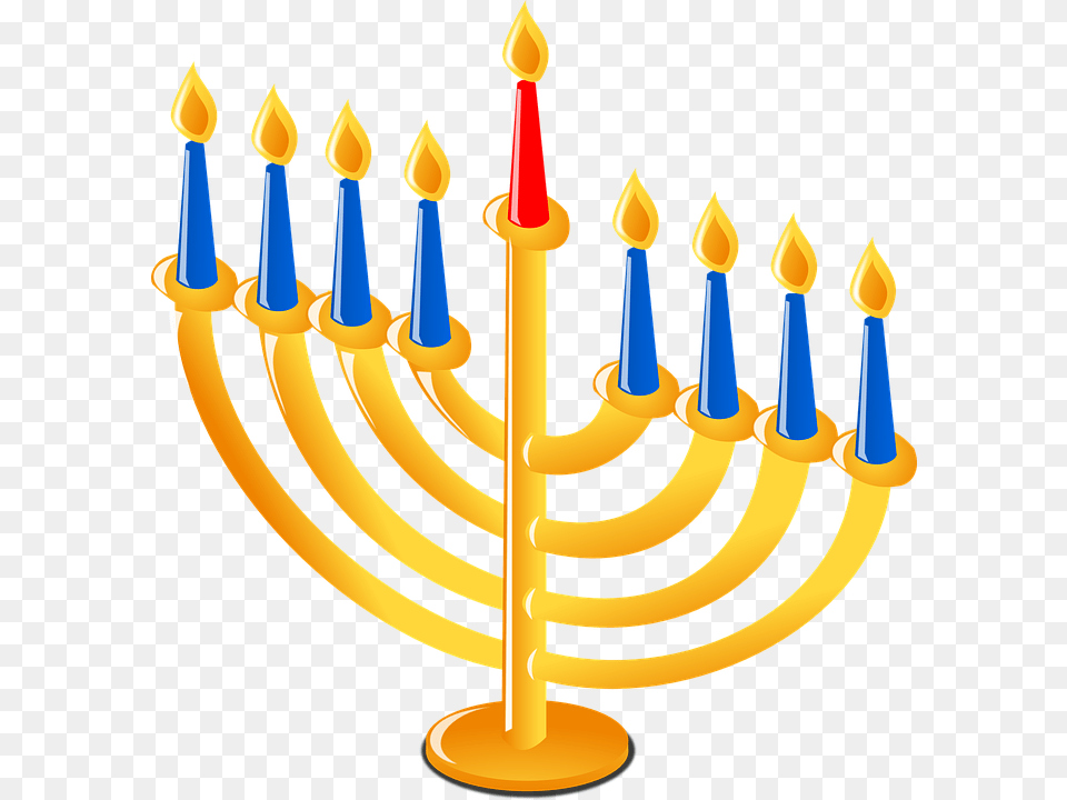 Hanukkah, Festival, Hanukkah Menorah, Candle Free Png