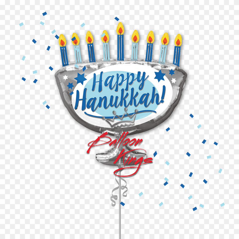 Hanukkah Menorah Hanukkah, Birthday Cake, Cake, Cream, Dessert Free Transparent Png