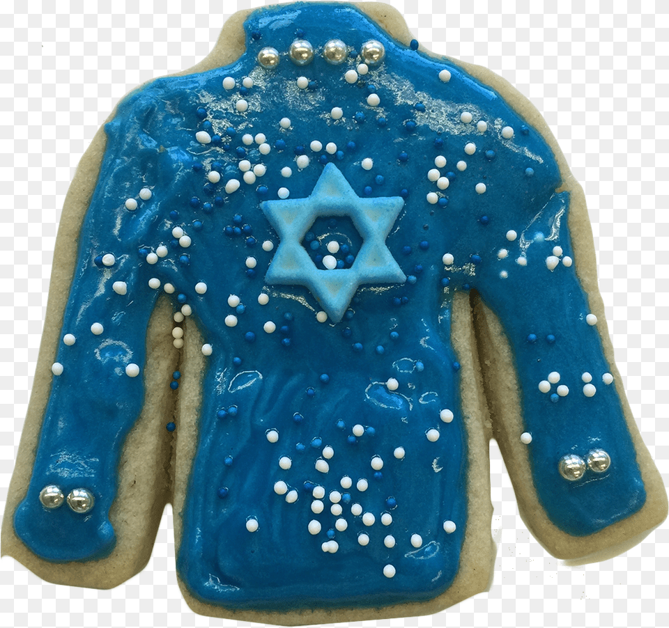 Hanukkah Ugly Sweater Cookies Woolen, Cream, Dessert, Food, Icing Png