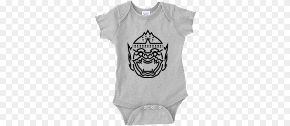 Hanuman Baby Heather Grey My Uncle Is Batman, Clothing, T-shirt, Person, Skin Free Png Download