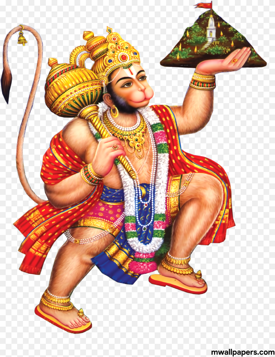 Hanuman Ji, Adult, Female, Person, Woman Png Image