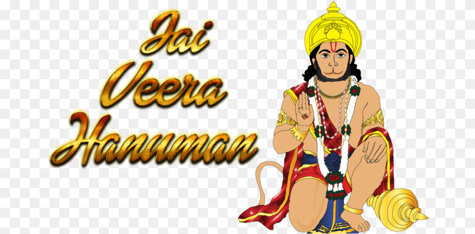 Hanuman Logo Bajrang Bali Hanuman Ji Ki, Adult, Female, Person, Woman Free Png