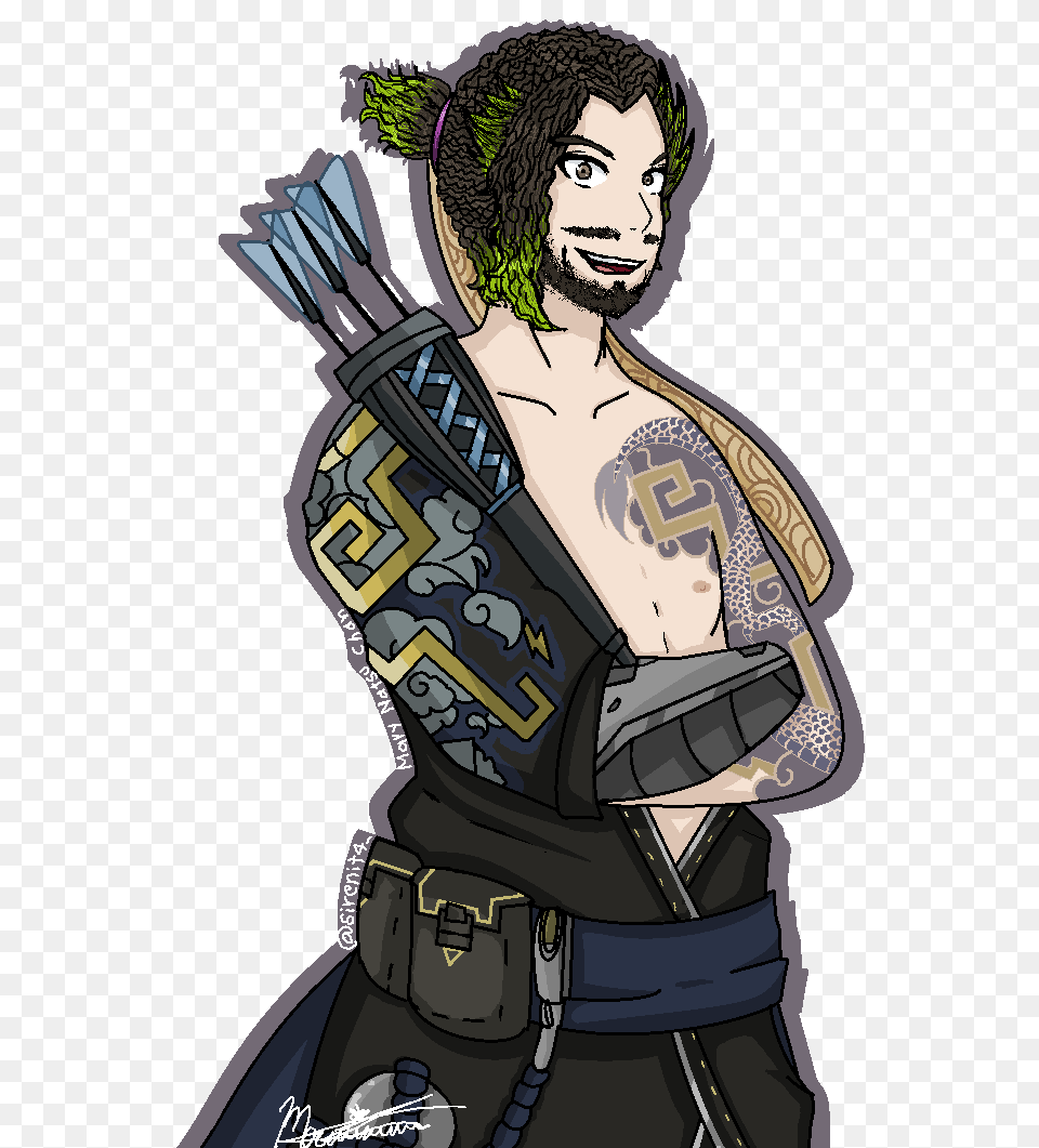 Hanzo Overwatch, Book, Comics, Publication, Adult Png