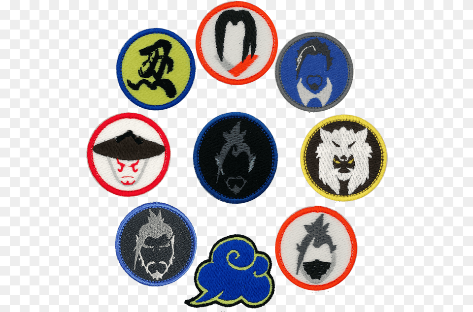 Hanzo Patches Emblem, Badge, Logo, Symbol, Face Free Png Download