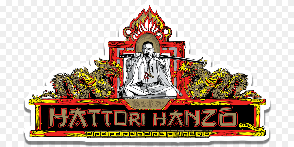 Hanzo Sticker, Adult, Person, Man, Male Png Image