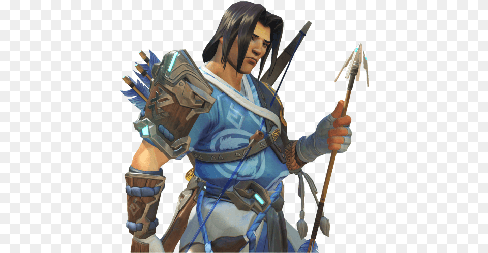 Hanzo Young Master Skin, Archer, Archery, Bow, Weapon Free Transparent Png