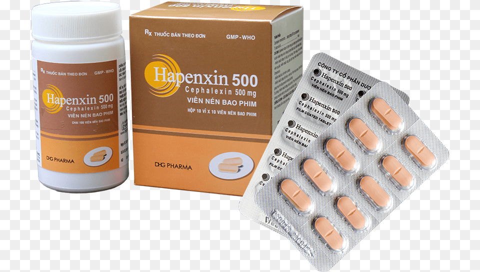 Hapenxin 500 Capsule, Medication, Pill Png
