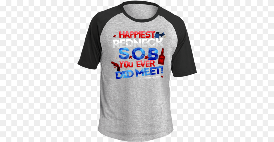 Happiest Redneck Ss Baseball T Shirt Xs 4x Fortnite Just Play It Logo, Clothing, T-shirt Png Image