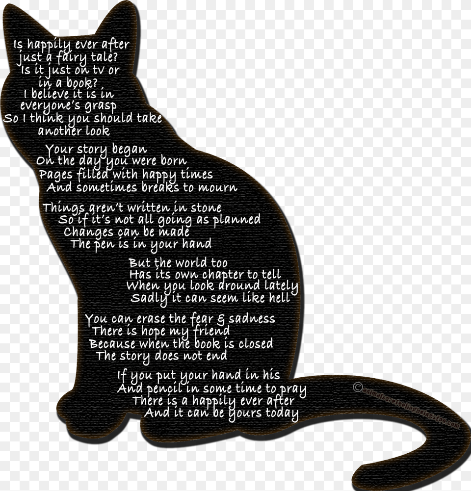 Happily Ever After Cat Tails Life Decisions Animal, Mammal, Pet, Text Png