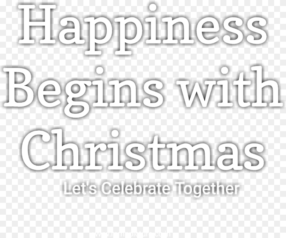 Happiness Begins With Christmas Text Merry Christmas Calligraphy, Book, Publication, Advertisement, Poster Free Png