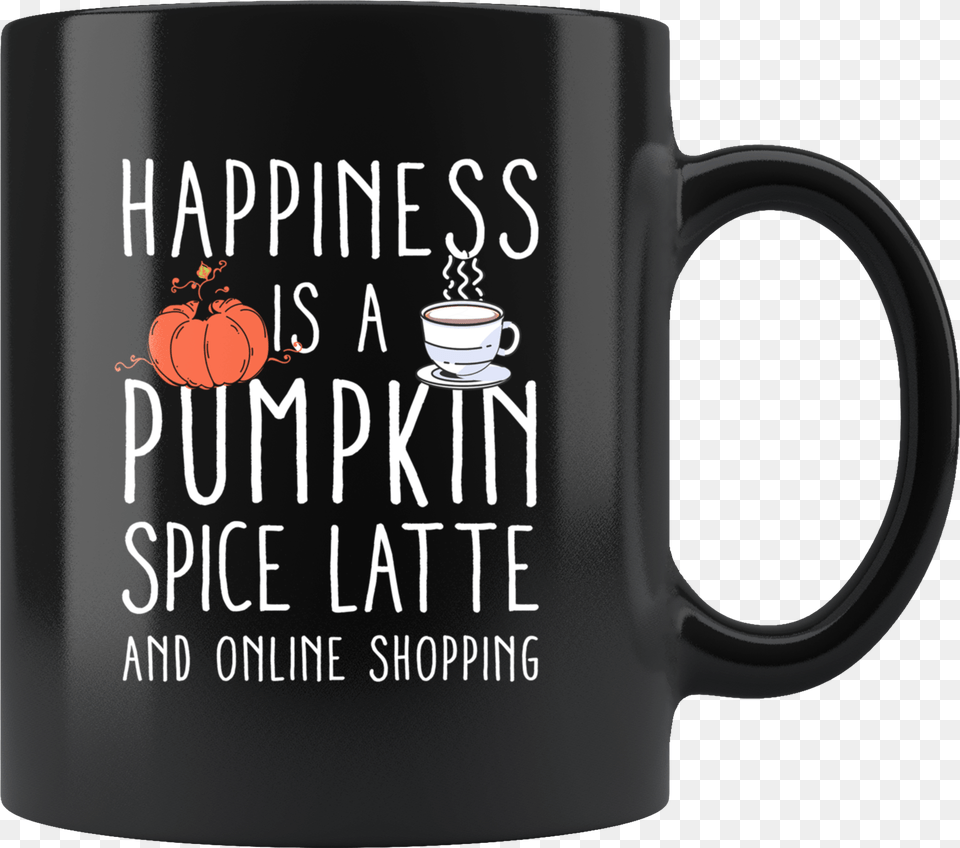 Happiness Is A Pumpkin Spice Latte And Online Shopping Python Coffee, Cup, Beverage, Coffee Cup Free Png