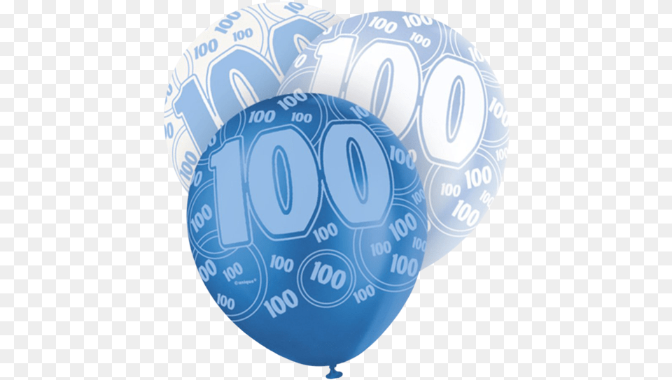 Happy 100th Birthday 12 Pearlized Printed Latex Balloons Balloon, Ball, Rugby, Rugby Ball, Sport Free Png Download