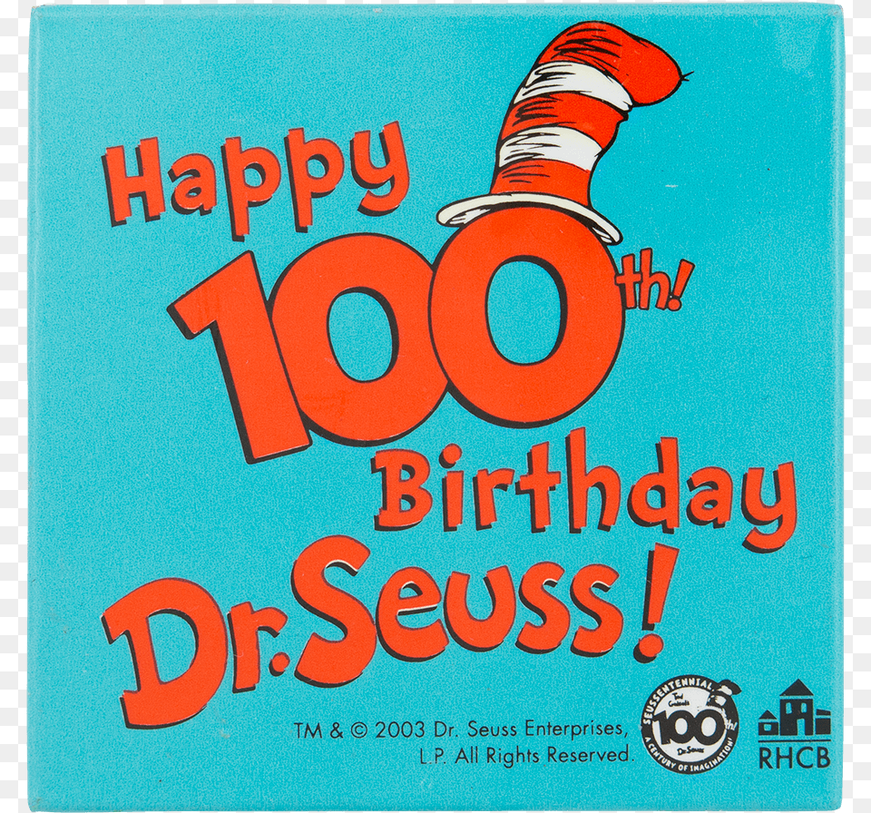 Happy 100th Birthday Dr Poster, Advertisement, Book, Publication Free Png Download