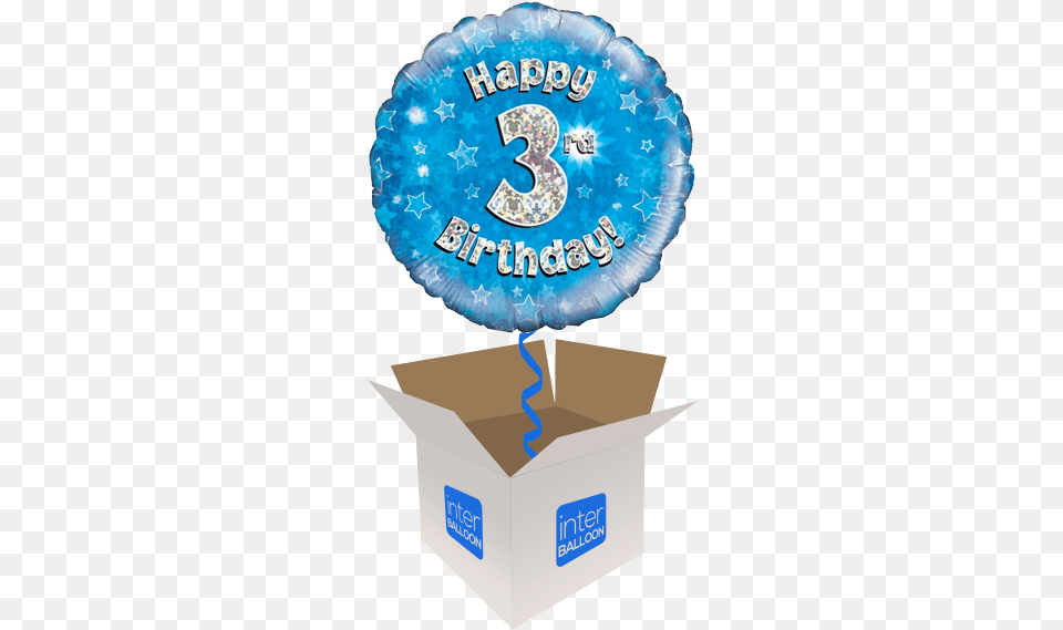 Happy 10th Birthday Balloons, Birthday Cake, Food, Dessert, Cream Free Png Download