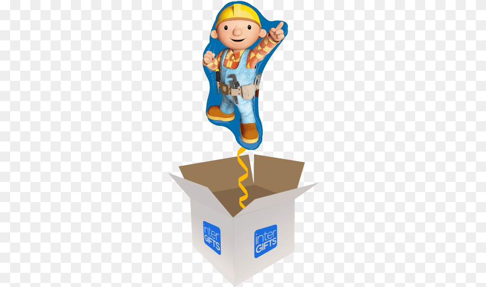 Happy 14 Th Birthday Bob The Builder, Box, Cardboard, Carton, Baby Png Image