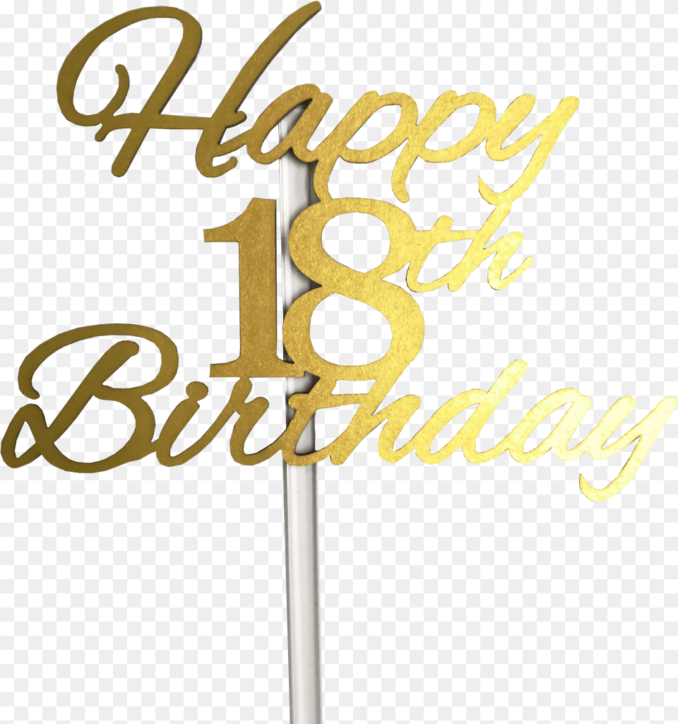 Happy 18th Birthday, Text Free Png