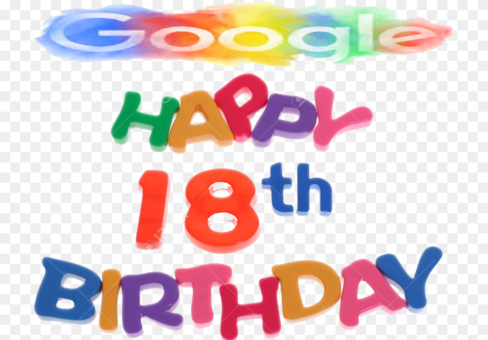 Happy 18th Birthday Google Happy 18th Birthday Google, Text, People, Person Free Png Download