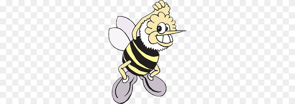 Happy Animal, Bee, Honey Bee, Insect Free Png Download